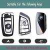 BAGE7 2026 Car Sticker Zinc Alloy Car Key Case Cover Shell Fob For BMW 1 2 3 4 5 6 7 Series X1 X3 X4 X5 X6 X7 F10 F20 F30 G20 G30 F15