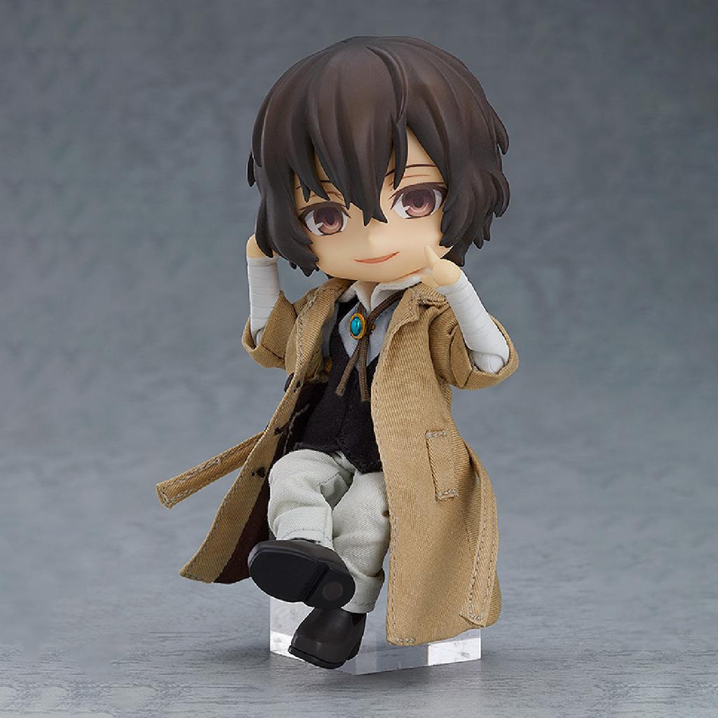 BSD Anime Figure Dazai Osamu Cute Toy Nakahara Chuuya removable clothing Action Figurine Collectible Model Dolls Xmas Kids Gift