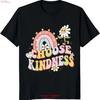 Retro Choose Kindness Rainbow Daisy T-shirt