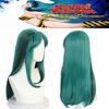Lum Lamu Long Green Cartoon Cosplay Wig For Any Face Shape