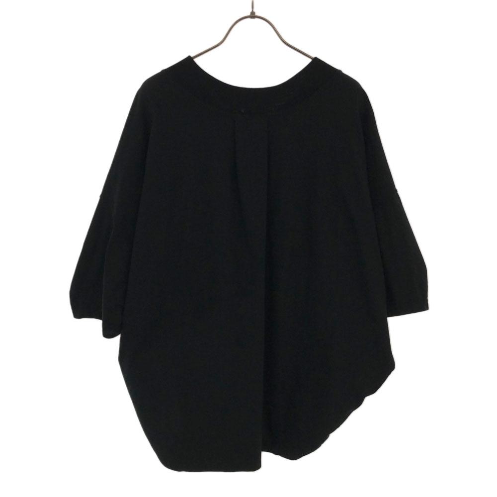 Eriutsugi Made In Japan 7 Minutes Sleeve Cut F Black Women Used