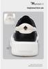 Men's Trendy Leather Pointed Toe Low-Top Shoes with 5CM Thick Sole - Versatile High Street Casual Sneakers