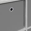 Sideboard with Drawers Concrete Grey 68.5 x 32 x 67 cm