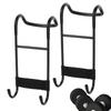 1Pc Thickened Dumbbell Spotter Hooks Heavy-Duty Safety Connector for Chest Workout Weightlifter