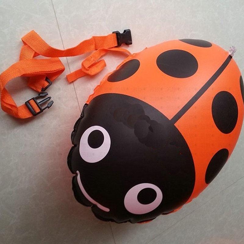 Outdoor Double  Safety Lifesaving Swimming Bag Adult Children Float Equipment Ladybird Style