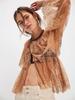 Cardigan Sexy en Dentelle Transparent pour Femme - Veste d'Extérieur Style Européen Américain