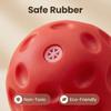 Dog Ball Toy Squeaky Dog Chew Toy Teeth Cleaning Toy Interactive Fetch Ball for Small Medium Dogs Puppy Teething