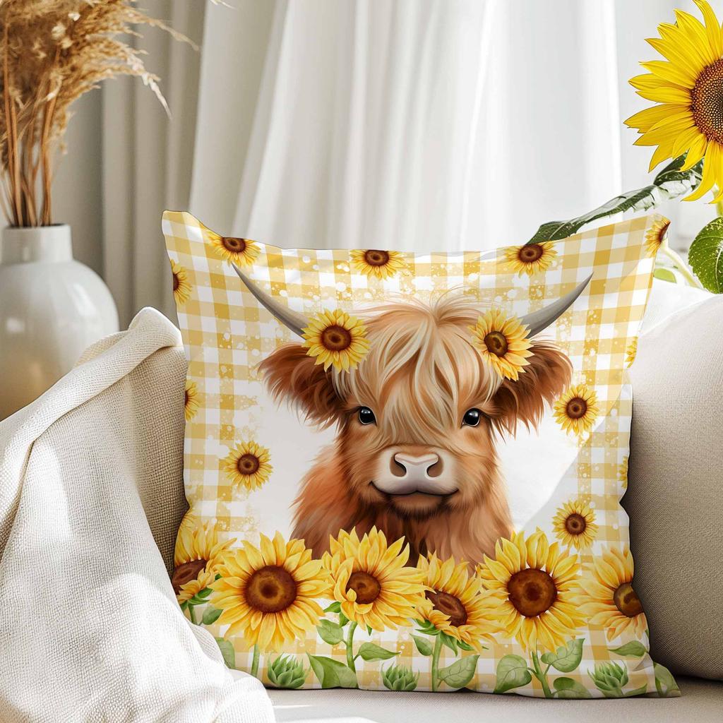 Encrypted Peach Skin Print Pillowcase