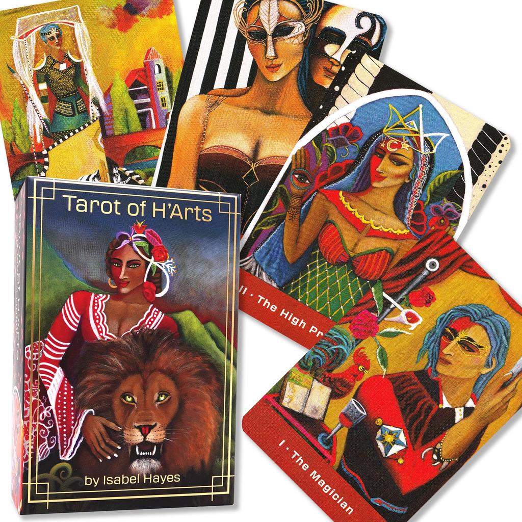 Tarot of H'Arts Tarot Reading Instructions, Japanese Instruction Manual Included, Authentic Tarot Cards, 78 Cards