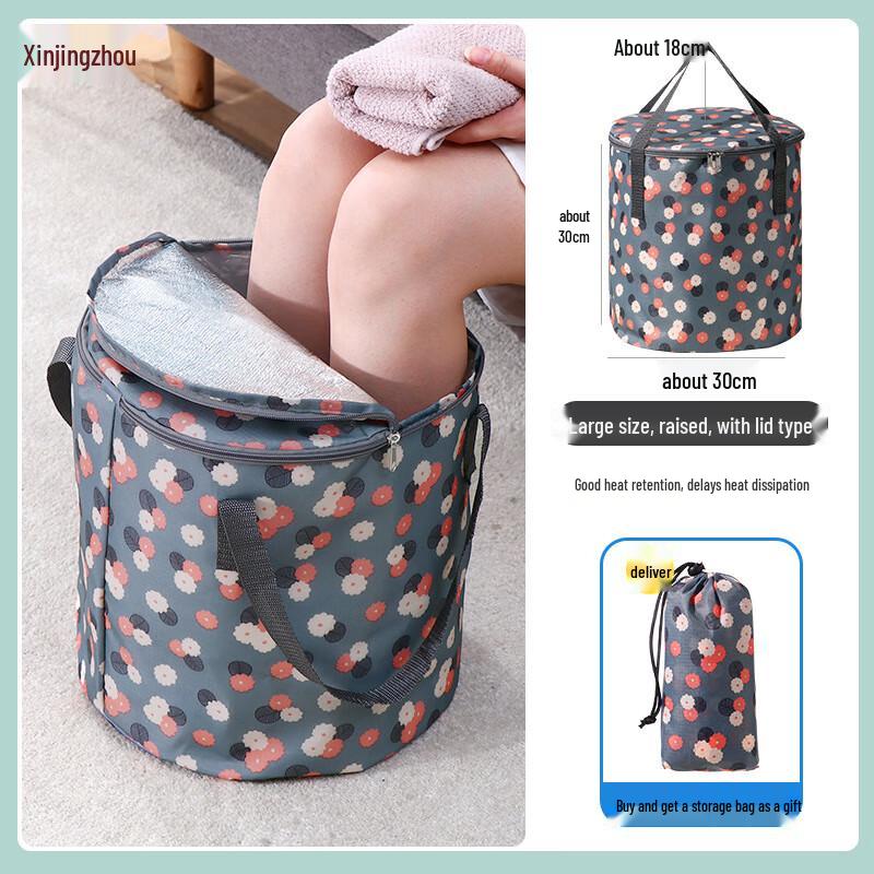 Portable Foldable Travel Basin with Lid