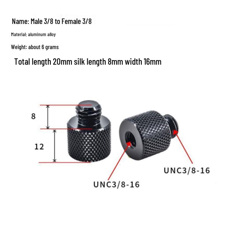 

Адаптер для подсачека из нержавеющей стали: Переходная гайка с 6-8 мм на имперский 12 мм No size specifications