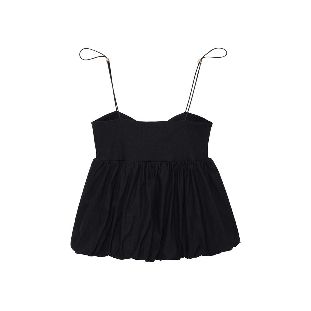 European and American Style New Women's Versatile Balloon Style Top 5584/005/700