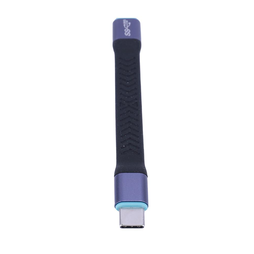 PD 100W USB 3.2 Data Cable 20V 5A USB3.2 USB C To Type C Short Cable 8K 60Hz Fast Charge Short USB Cord Wire for SSD Power Bank
