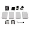 Filterset Kompatibel mit Für Shark Detect Pro Staubsauger IW3612EU IW3612EUT IW3612AMZEU IW3611EU IW3611DE Waschbar HEPA