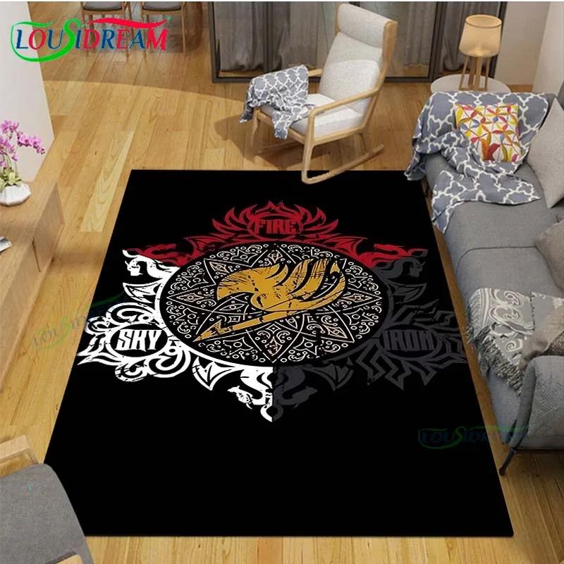 Fashion Popular Cartoon A-Fairy Tail Printed  Carpet Living Room Anti-Skid Area Rug Kids Bedroom Mats Yoga Mat Carpet Decor Gift