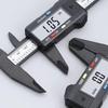 Digital Vernier Carbon Large LCD Precision Measuring Outer Inner Step Battery Included Caliper, 0-150mm, Fiber, Display, Work, Carpentry, DIY, Tool,