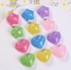 Sweet Starry Sky Glitter Heart Resin Star Stickers for DIY Phone Cases & Earrings