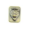 Tiger Head Fidget Mechanical Slider Magnetic Push Card Pushing Plate Haptic Coin Sensory Toy EDC Metal Relieve Stress Relief Toy