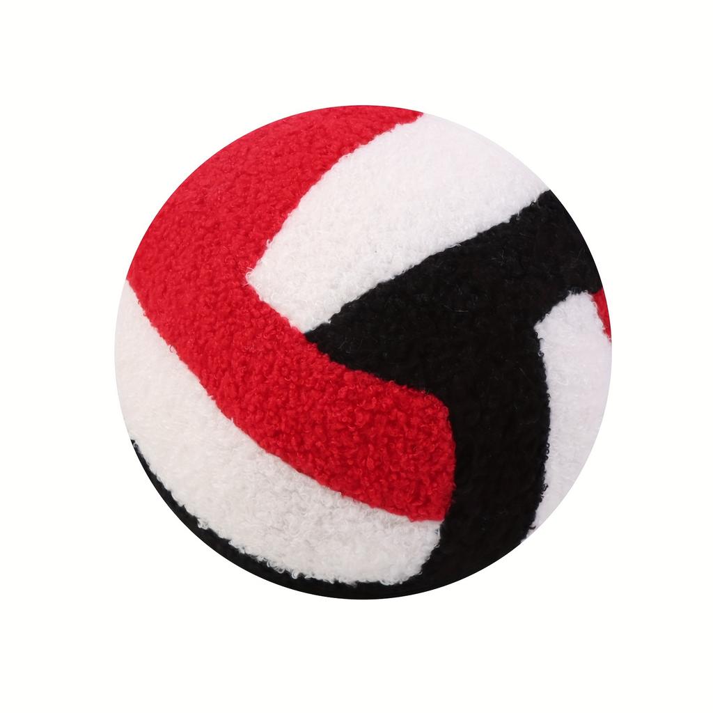 Kawaii Simulation Volleyball Ball Plush Toy Cute Volleyball Props Pillow Accompany Kids Soft Gifts for Girls Boys Room Decor