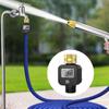 IPX5 Waterproof Water Flow Meter Digital Display Water Consumption Meter  Garden Watering