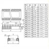 50PCS DIL / DIP SIP IC Sockets Adaptor Solder Type 6 8 14 16 18 20 24 28 32 40 Pin PCB Sockets Integrated Circuit Holder Way 0.3" 0.6" Wide