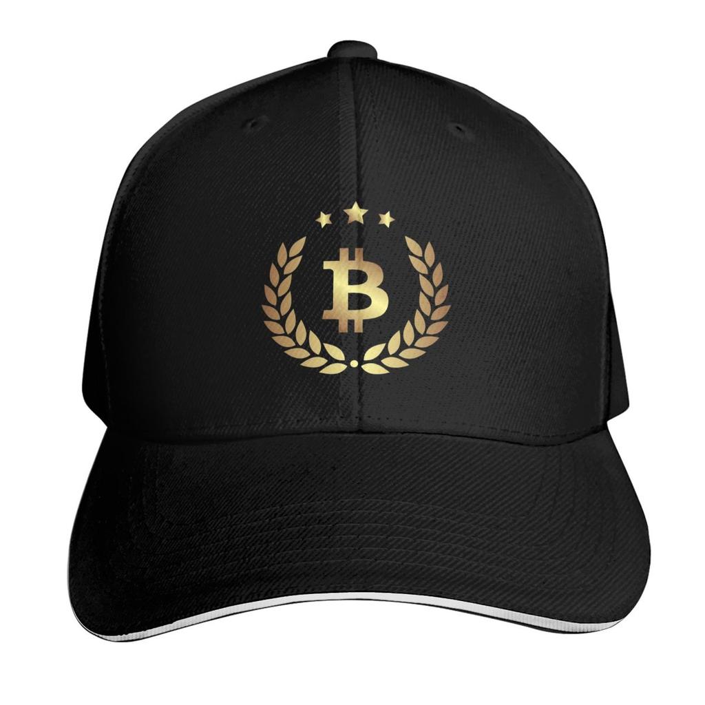 Bitcoin Cryptocurrency Coins Art Cap Fashion Casual Baseball Caps Adjustable Hat Hip Hop Summer Unisex Baseball Hats
