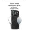 Luxury Business Magnetic Leather Phone Case for IPhone 17 Pro Max 16 Plus 15 14 13 12 Shockproof  for Magsafe Portable Cover