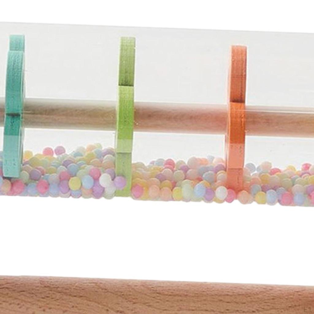Bâton de pluie en bois Rainmaker Compétences sensorielles Motricité fine Son Développemental pour