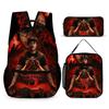 Stranger Things 5 Student School Bag 16 Inch Sticker Bag Backpack Stranger Things5 Large Capacity Student Shoulders