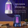 Lâmpada Matamoscas Elétrico com Carregamento USB - Uso Interno/Externo, Armadilha de Luz Roxa & Repelente.