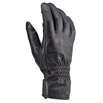 Rękawice motocyklowe Daytona Super Premium ze skóry naturalnej Wyprodukowano w Japonii Wewnętrzne szwy cięte pistoletem Długie czarne Rozmiar M 96836 Wiosna/Lato/Jesień/Zima