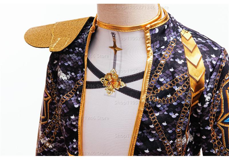 Girls Party Carnival Idol Roleplay Suit Fashion Shorts+top+jacket Three-piece Set Spring Birthday Party Costume Kids