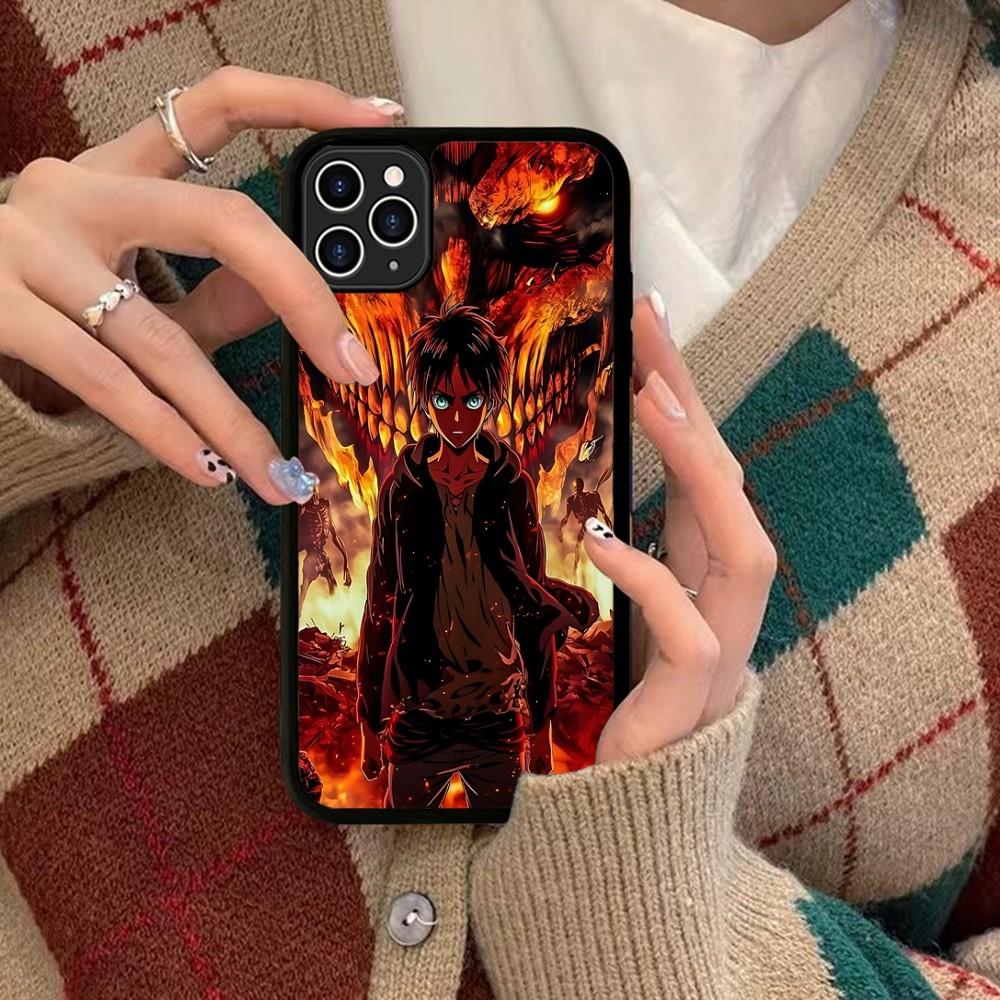 Levi Eren Jaeger Phone Case Silicone PC+TPU For For IPhone 11 12 13 14 15 16 Plus Pro Max Cover
