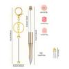 78Pcs Beadable Ballpoint Pen Set DIY Office Stationery Christmas Party Favor