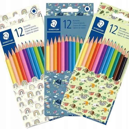 Kredki Staedtler ołówkowe Pattern Mix 12 kol 9898