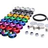 Jdm Car Modified Hex Fasteners Fender Washer Front/Rear Bumper Engine Concave Screws Fender Washer License Plate Bolts Styling