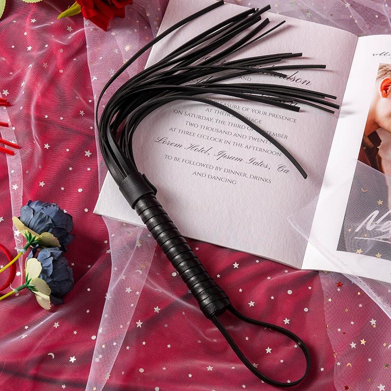 Nylon Macaron color Whip Stage Props Sex Spanking BDSM Bondage Handle Lash Gay Fetish Horse Adult Erotic Toys For Adults
