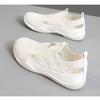 Women's  Knit Cutout Sneakers Breathable Slip-on Lightweight Casual Shoes