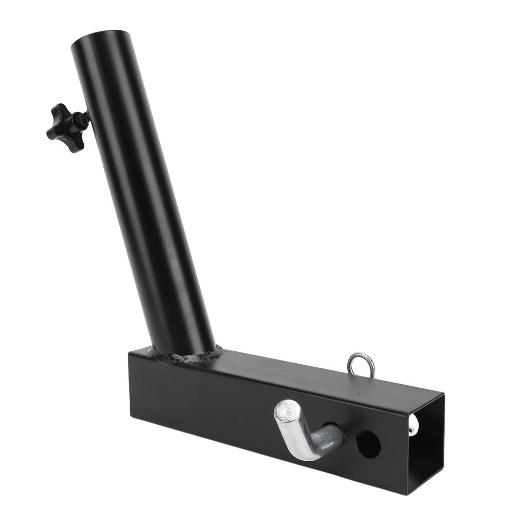 Hitch Flag Pole Holder Angled Heavy Duty Universal Trailer Truck RV Hitch Flagpole Mount for 2 Inch