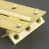 10 Pcs/Bag Brushed & Sealed Brass Hinges Jewelry Box Door Kitchen Cabinet Door Copper Hinges Small Box Exquisite Hinges