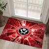 Sheffield United Football Design Crystal Velvet Carpet Cozy Non?Slip Printed Rug For Bedroom Living Room Entrance