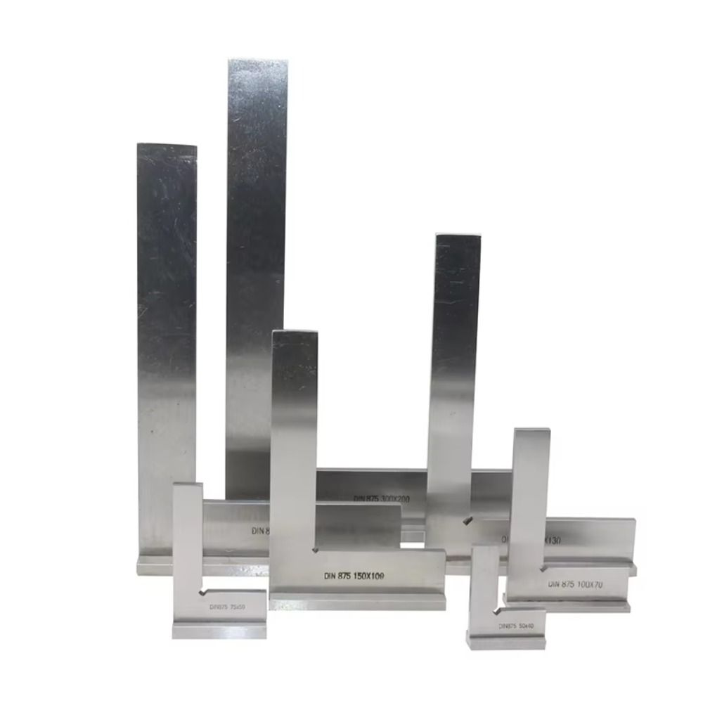 90 Degree Carpentry Ruler Stainless Steel Square Angle Ruler Simple Woodworking Measuring Tool