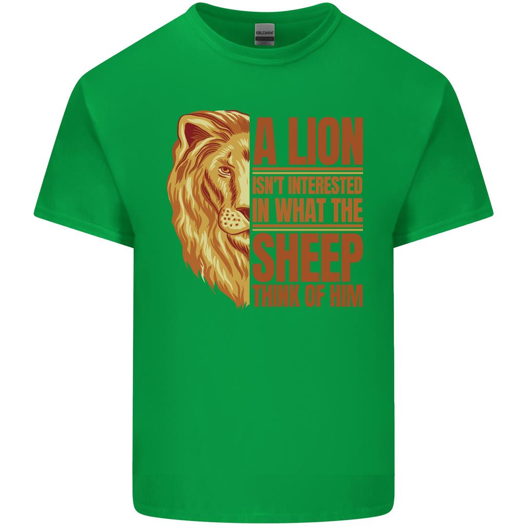 Christianity Lion Quote Religion Christian Unisexs Light Cotton TShirt