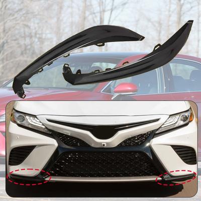 Pair Front Bumper Grille Trim Molding for Toyota Camry SE/XSE 2018- N Version 53124-06120 53123-06040