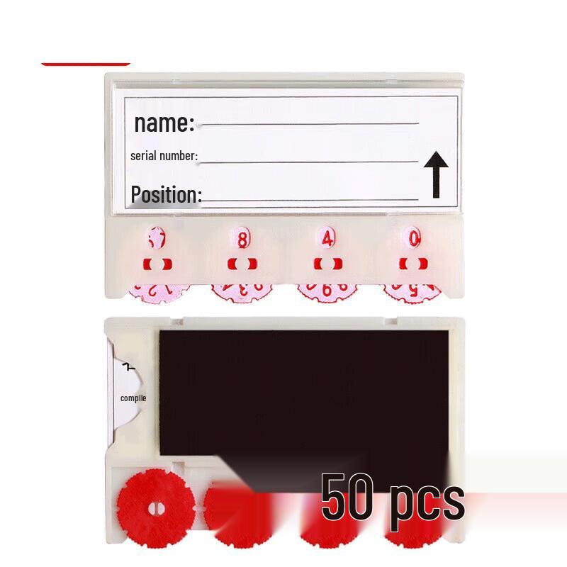 SOOCHOI Magnetic Warehouse Labels, 50-Pack
