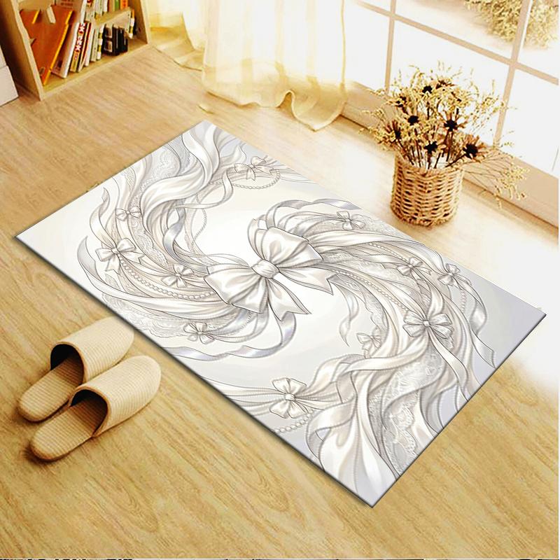 2025 New Gorgeous Bow Carpet Rug for Living Room Bedroom Home Sofa Decoration,Kids play Non-slip Floor Mat112
