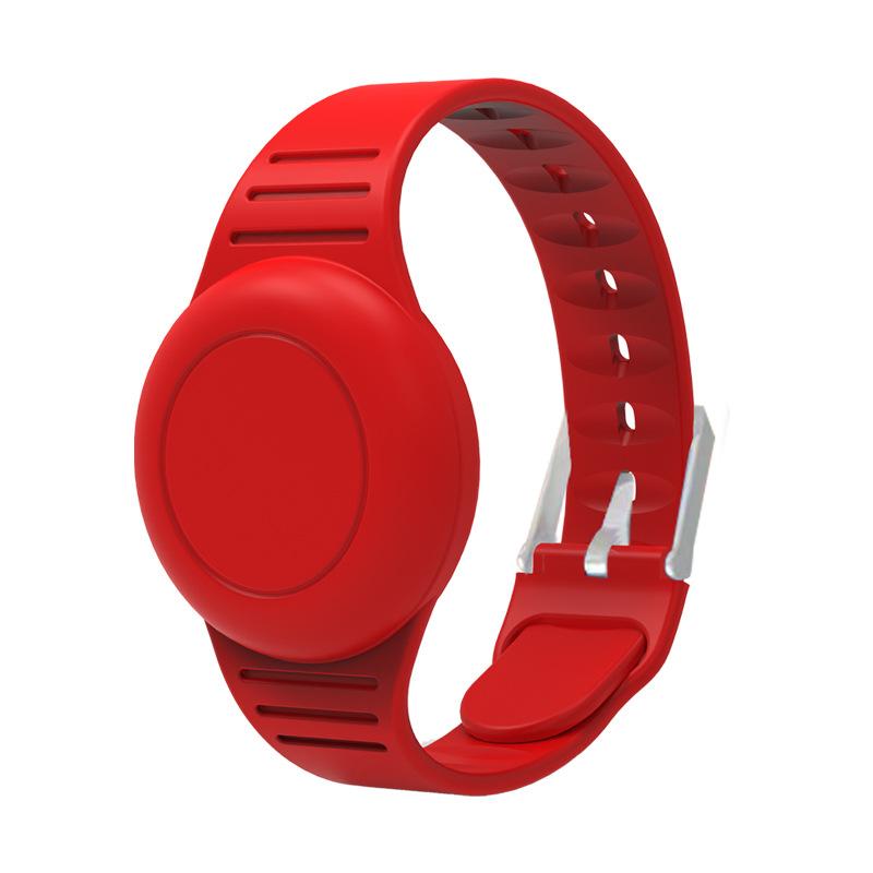 Silicone Wristband for Apple Air Tag Lightweight GPS Tracker Holder Luminous Kids Watch Bracelet Waterproof Children Watch Band