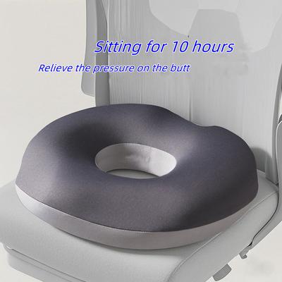 Travel Seat Cushion Memory Foam U-Shaped Pillow for Chair Cushion Pad Car Office Hip Support Massage Orthopedic Pillow