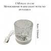 Single Color Warm Light Static Simulation Flame USB Lamp | Warm Light Night Light | Crystal Lamp | USB Plug-in Use | Smart Lamp | Projection Lamp