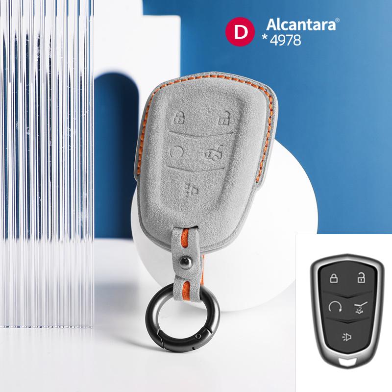 3 4 5 Buttons Car Key Case Cover Shell Fob for Cadillac CT4 CT5 CT6 XT4 XTS ATS-L ATS-L XT5 XT6 XTS Car Remote Key Accessories